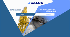Desktop Screenshot of calus.pl